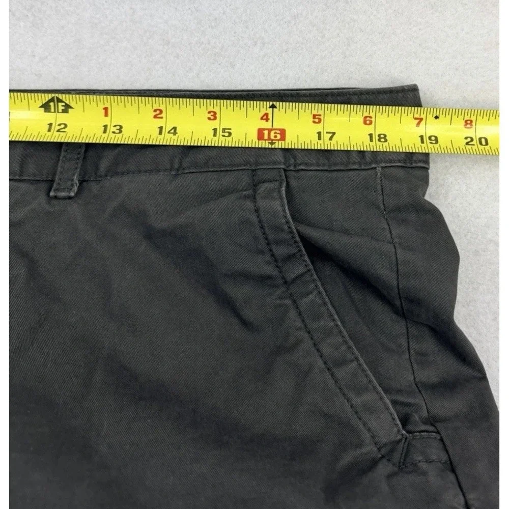 Eddie Bauer Pants Womens 12 Gray Legend‎ Wash Boyfriend Relaxed Flannel Lined